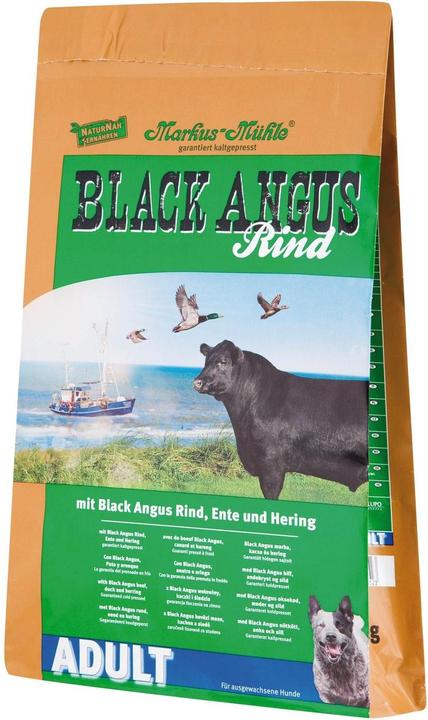 Immagine prodotto Markus Mühle Cibo secco per cani Black Angus Adult, 5 kg (Adulto, 1 pz., 5000 g)