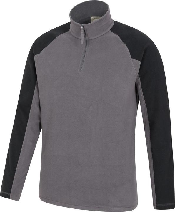 Immagine prodotto Mountain Warehouse Top in pile Ashbourne II con mezza zip da uomo (3XL)