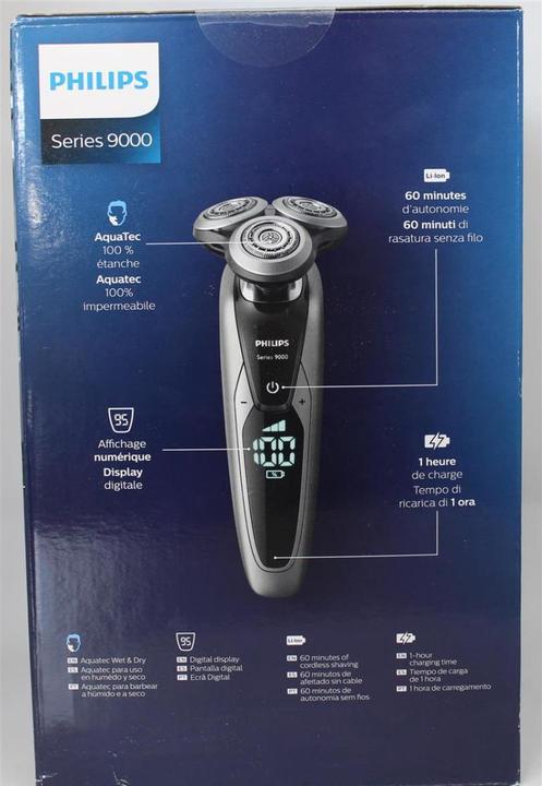 Actual product image Philips S9711 Shaver incl. beard styler & cleaning station Pro