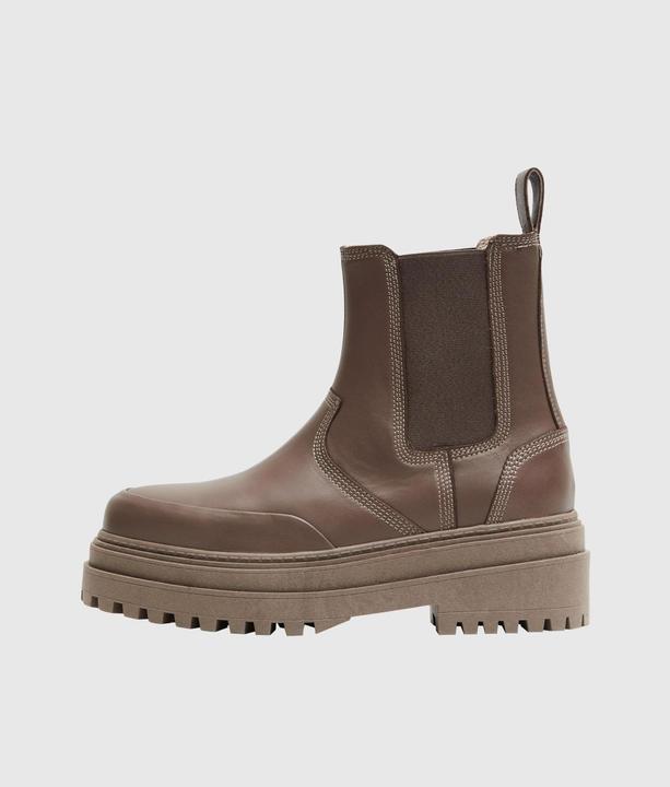 Image du produit Selected Femme Chunky cuir Chelsea Boots (38)