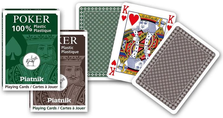 Immagine prodotto Piatnik PIA1362 - Carte da gioco: Poker - gioco singolo, economia (Inglese)