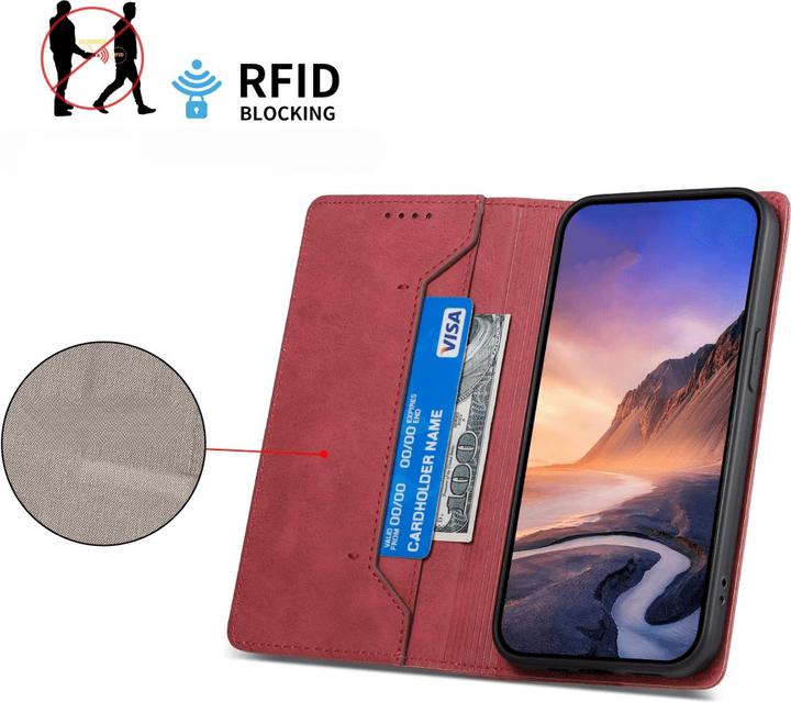 Produktbild Cover-Discount Galaxy A56 5G - Flip Case mit RFID Blocker (Samsung Galaxy A56)