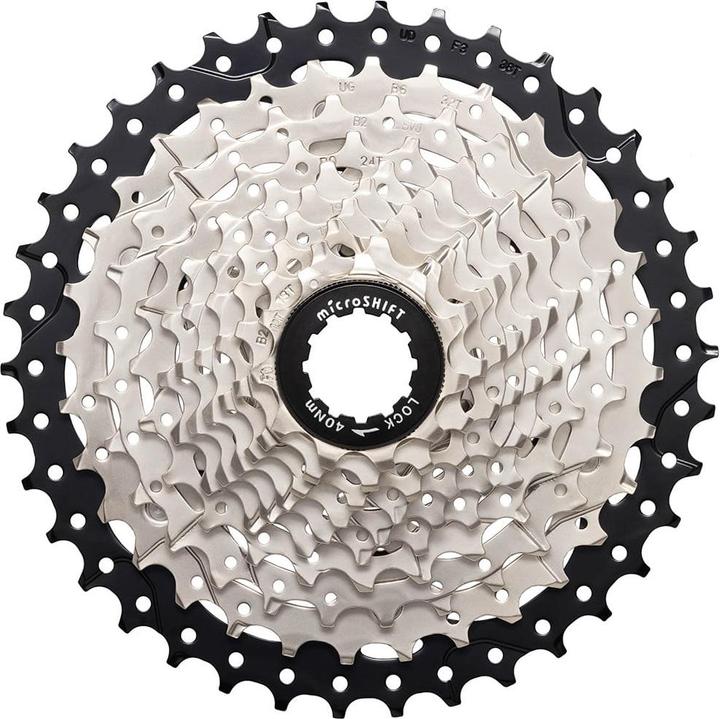 Produktbild Micro Shift Sword Cassette 10sp., 11-38T - Steel (10-fach)