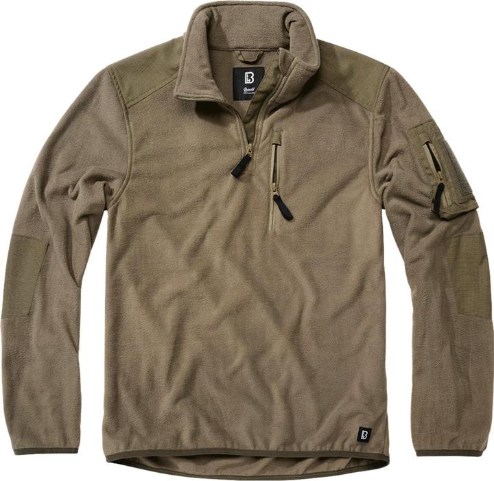 Produktbild Brandit Fleecepullover Ripstop Grösse L Farbe Oliv (L)