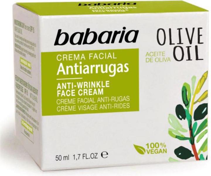 Actual product image NIVEA Babaria Anti-Wrinkles Face Cream with Olive Oil 50ml (50 ml)