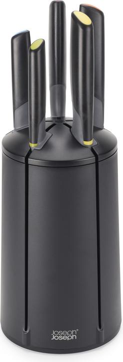 Actual product image Joseph Joseph Knife block 5-pcs. ELEVATE KARUSSELL Black
