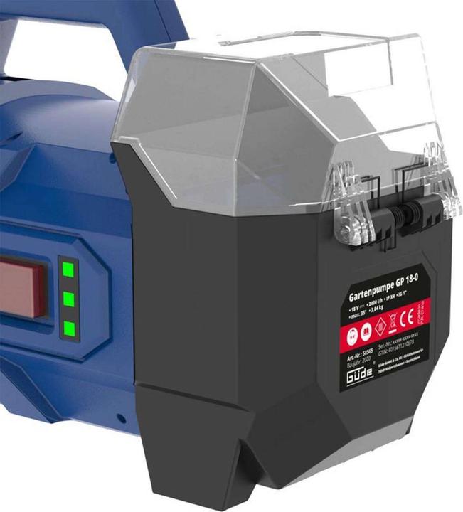 Produktbild Güde Akku Gartenpumpe GP 18-401-30 - 58564 (Gartenpumpe)