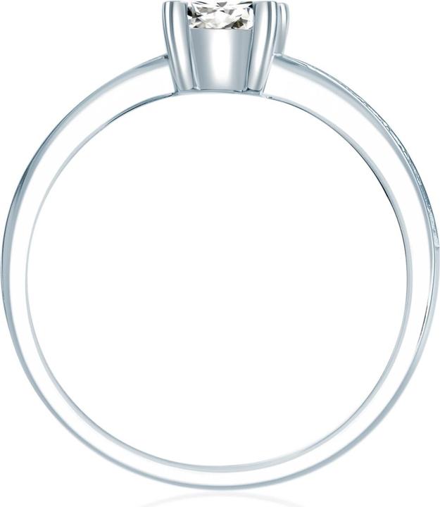 Actual product image Trilani Ladies Sterling Silver Zirconia silver - 4202 (52, 925 Silver)