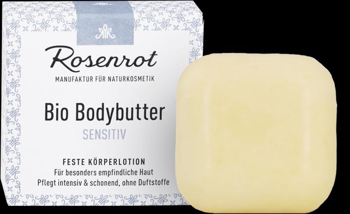 Produktbild Rosenrot Feste Bodybutter SENSITIV (Körpercreme)