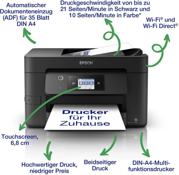 Image du produit Epson WorkForce Pro WF-3820DWF (Encre, Couleur)