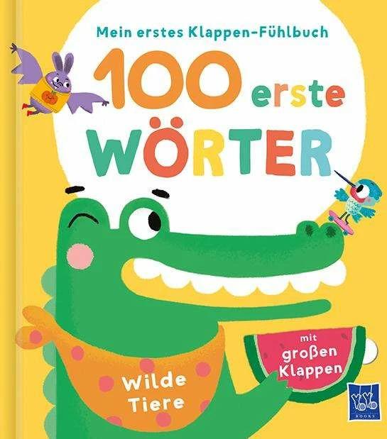 Produktbild Mein erstes Klappen-Fühlbuch - 100 erste Wörter - Wilde Tiere (Deutsch)