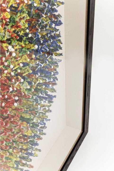 Actual product image Kare Design Deco Frame Colour Explosion 120x120cm (120 x 120 cm)