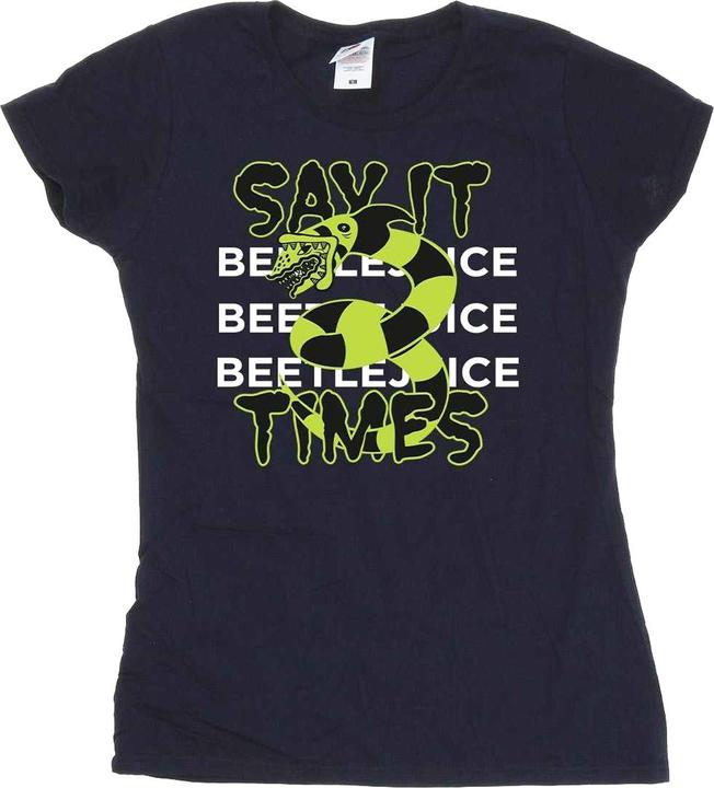 Produktbild Beetlejuice Say It 3 Times TShirt (XXL)