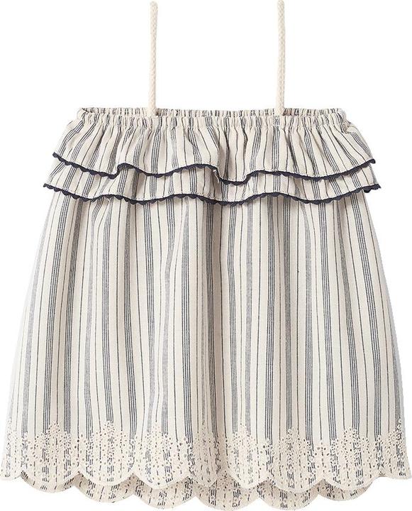Beige striped