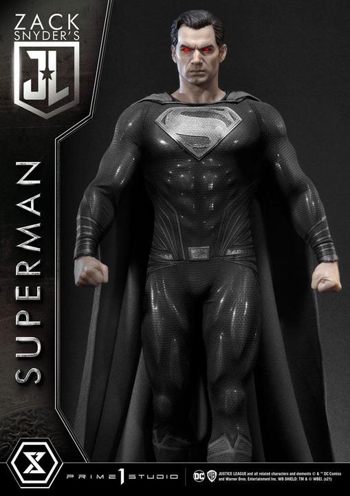Image du produit Prime 1 Studio Justice League statuette Superman édition costume noir 84 cm