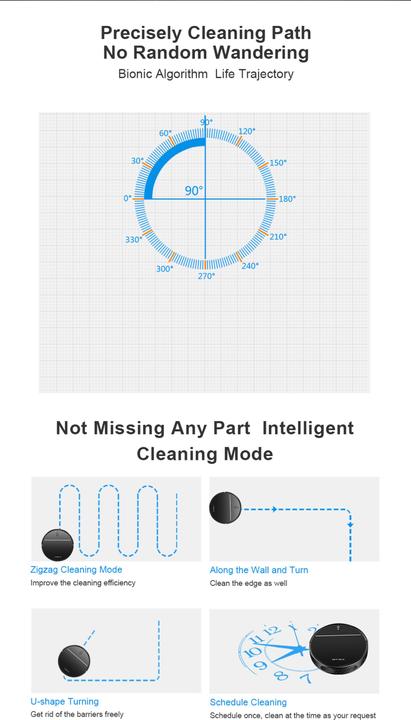 Actual product image Liectroux M7SPro (Vacuum mopping robot)