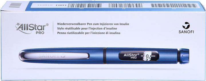 Actual product image Sanofi-Aventis Deutschland GmbH AllStar Pro blue injection device, 1 pc