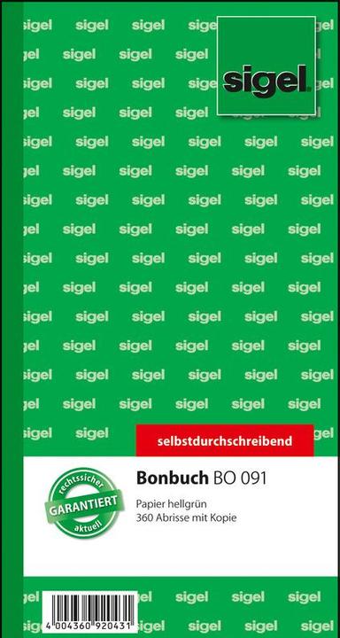 Immagine prodotto Sigel Libro delle ricevute, 360 strappi (360 x)