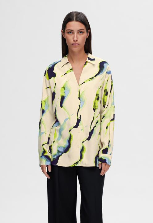 Actual product image Selected Femme Print shirt (36)