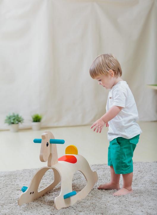 Produktbild Plantoys Schaukelpferd Palomino