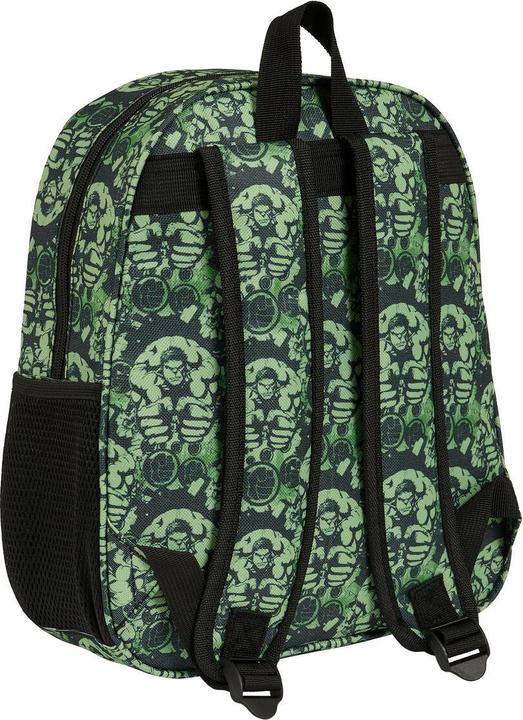 Actual product image Hulk Children's rucksack 3D black green 27 x 33 x 10 cm