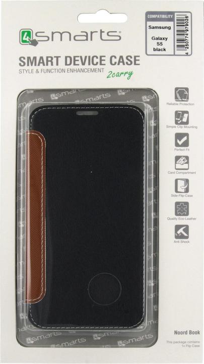 Produktbild 4smarts NOORD Book for Samsung Galaxy S6 black (Samsung Galaxy S6)