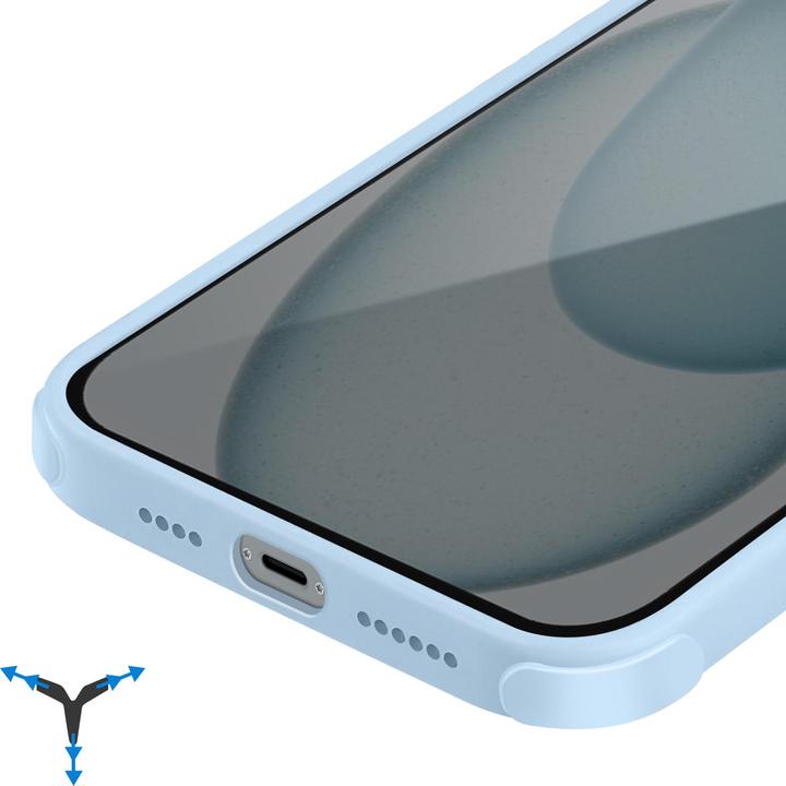 Produktbild Force Case AIR FROST Hülle für iPhone 15 Series (Apple iPhone 15)