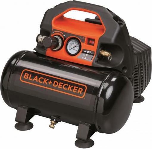 Produktbild Black & Decker BLACK+DECKER SPRĘŻARKA BEZOLEJOWA 6L 0.5KM 8BAR 55 l/min (8 Bar, 6 l)