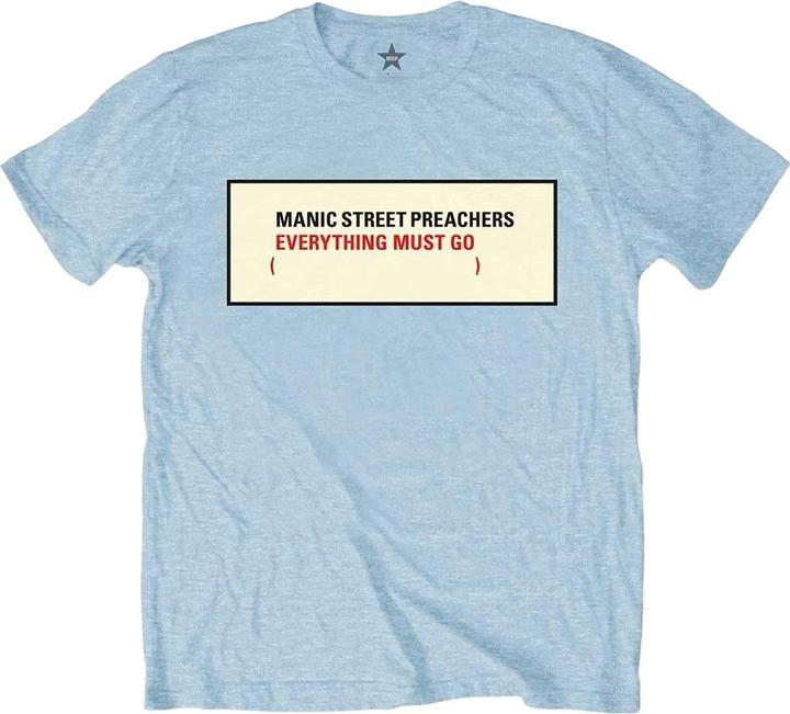 Manic Street Preachers Everything Must Go TShirt (S)
