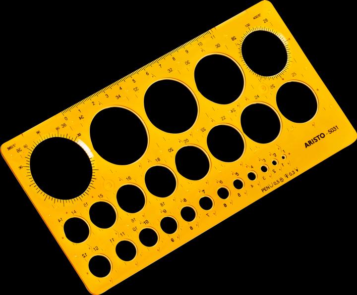 Actual product image Aristo Circle template (20 cm)