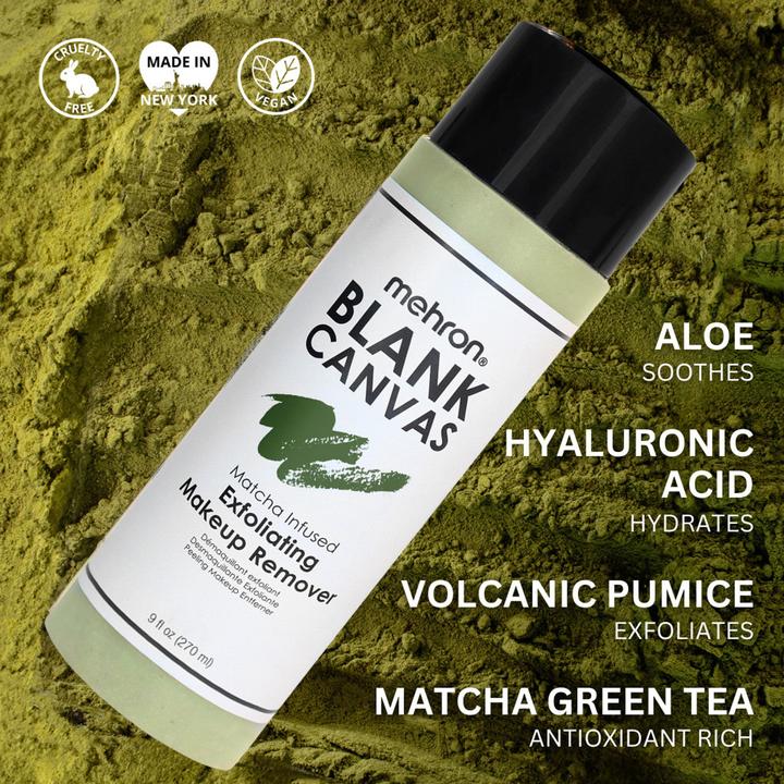 Actual product image Mehron Blank Canvas Exfoliating Makeup Remover (Exfoliation, 270 ml)