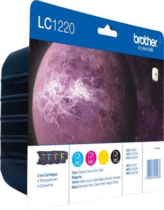 Actual product image Brother LC-1220VALBP Value Pack (M, FC, Y, C)