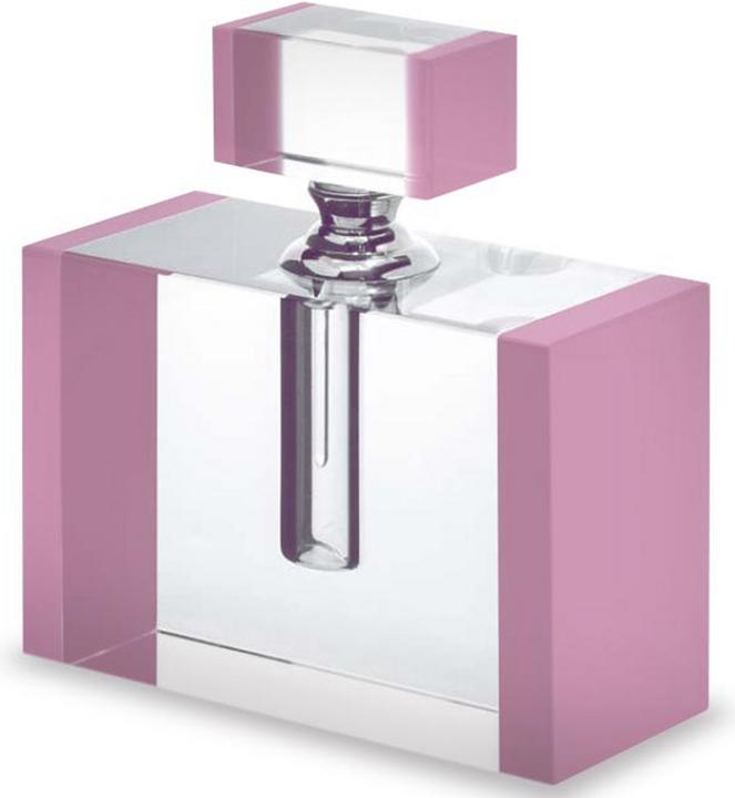 Actual product image Abhika Bever crystal glass Pink H: 9 cm (Eau de parfum)