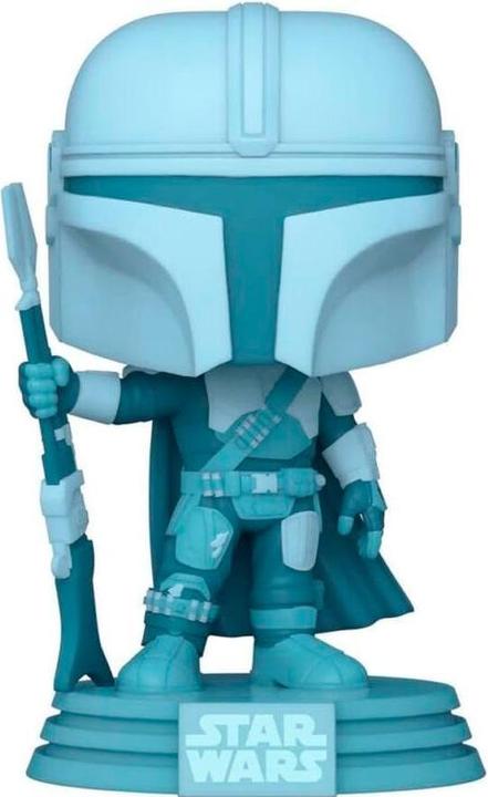 Actual product image Funko Pop! SW Mandalorian : The Mandalorian GITD (345) EXM