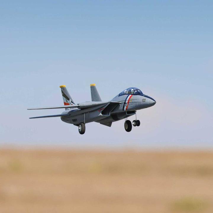 Actual product image E-Flite F-14 Twin 762mm Electric Motor Jet Model BNF Basic (Jet)