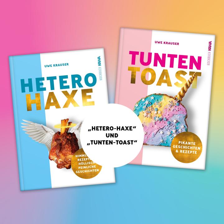 Actual product image Hetero-Haxe (German, Uwe Krauser, 2024)