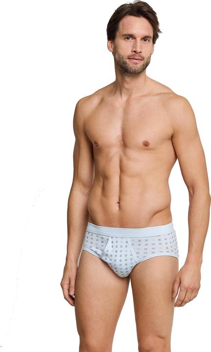 Immagine prodotto Schiesser 2 confezioni di slip sportivi / mutande a costine sottili Cotton Essentials (L, Confezione da 2)