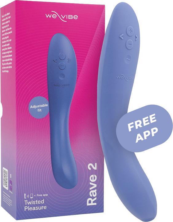 Actual product image We-Vibe Rave 2 G-Spot Vibrator Blue