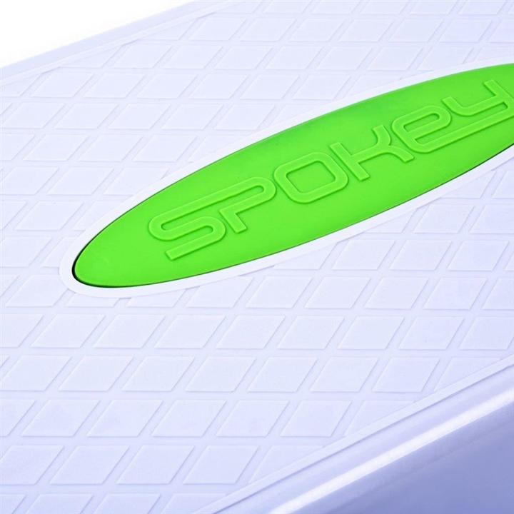 Produktbild Spokey Basic IV Zweistufiger Aerobic-Stepper, weiss und grün, 920946