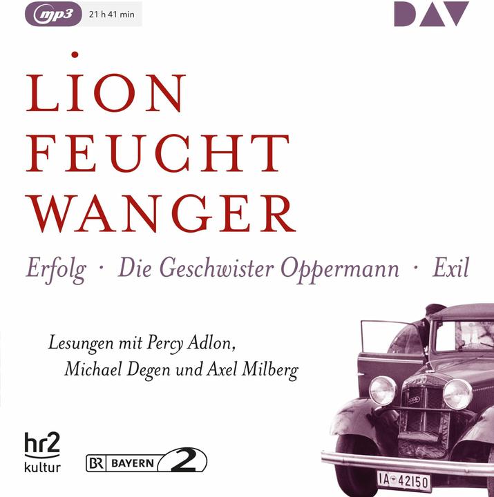 Image du produit La trilogie de la "salle d'attente". Succès Les frères et soeurs Oppermann Exil (Lion Feuchtwanger, Michael Degen, Axel Milberg, Percy Adlon, Allemand)