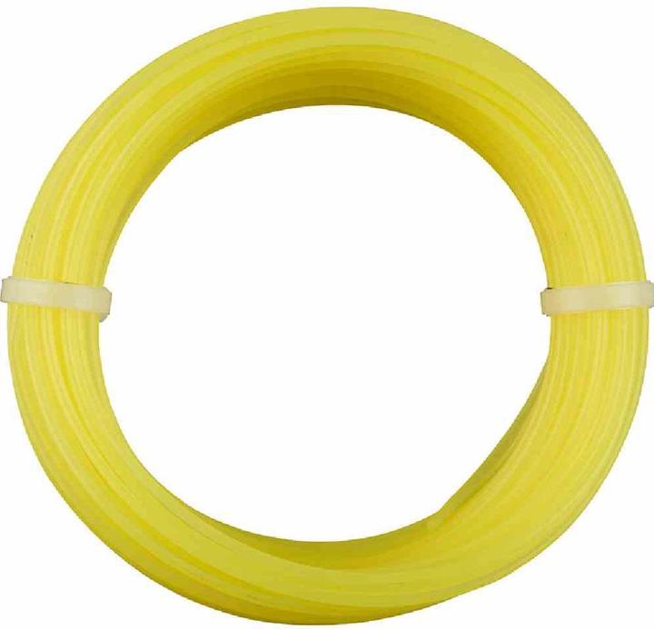 Actual product image kwb Tool Professional nylon threads 2.0 mm colour: yellow, length: 15 metres (Lawn mower, Garden machinery spare parts)