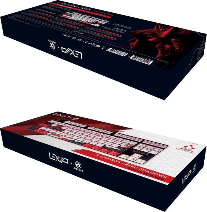 Produktbild Lexip X UBISOFT Assassins Creed Clavier QWERTZ Shadows (DE, Kabelgebunden)
