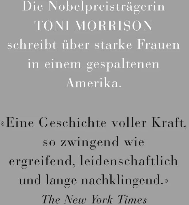 Produktbild Gott, hilf dem Kind (Deutsch, Toni Morrison, 2017)