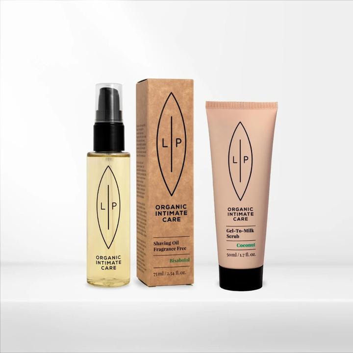 Lip Intimate Care Rasur- und Intimpflegeset (125 ml, Intimrasur, Intimöl)