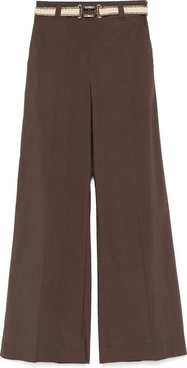 Actual product image Twinset Twin-set Pantaloni Marrone (40)