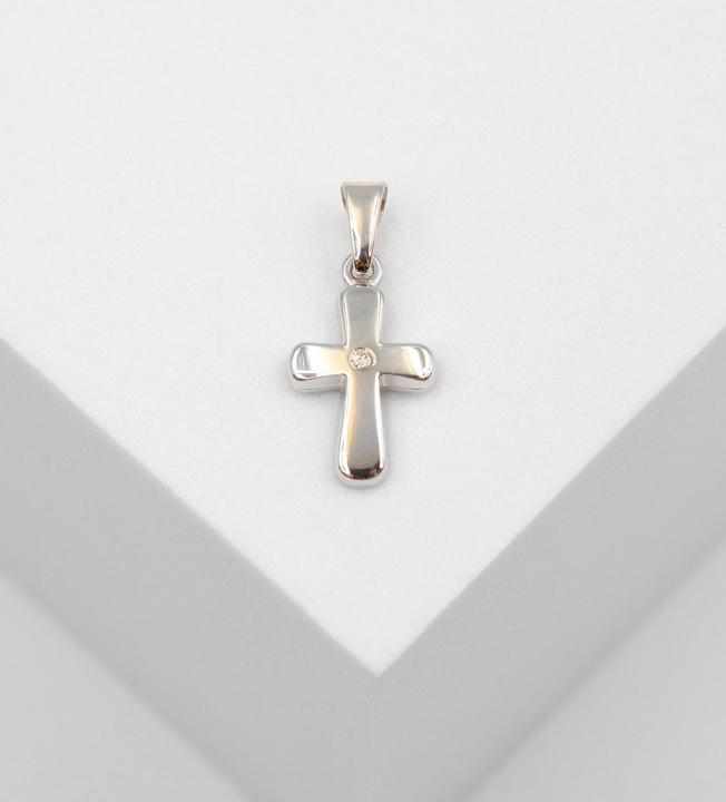 Image du produit Muau Croix (Or blanc 750/18K)