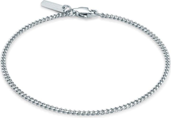 Produktbild True Rebels Herren Edelstahl Silber - 34234 (19 cm, Edelstahl)