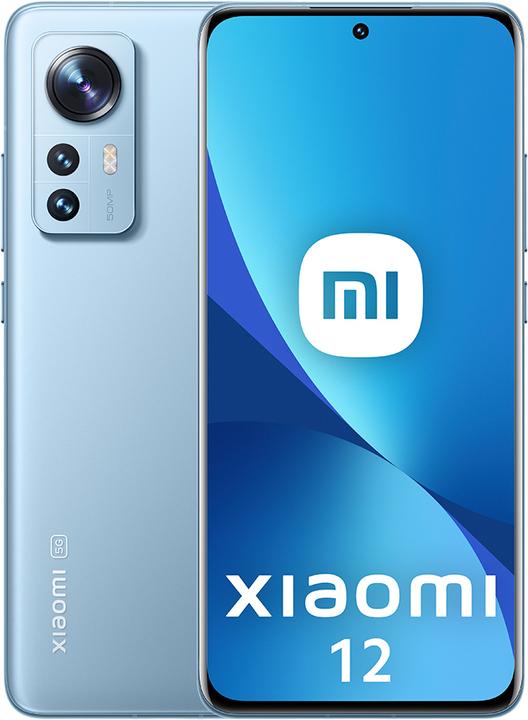 Produktbild Xiaomi 12 (128 GB, Blau, 6.28", Dual SIM, 50 Mpx, 5G)