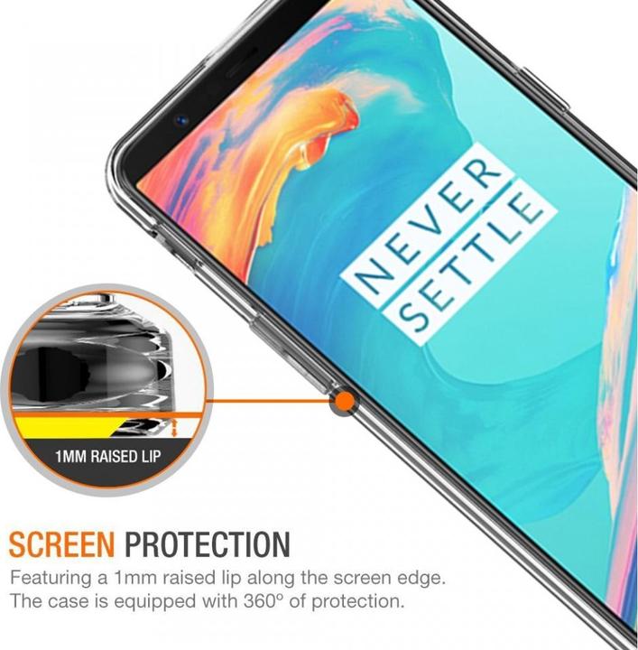 Actual product image Screenguard OnePlus 5T Flexible TPU Clear Case (OnePlus 5T)