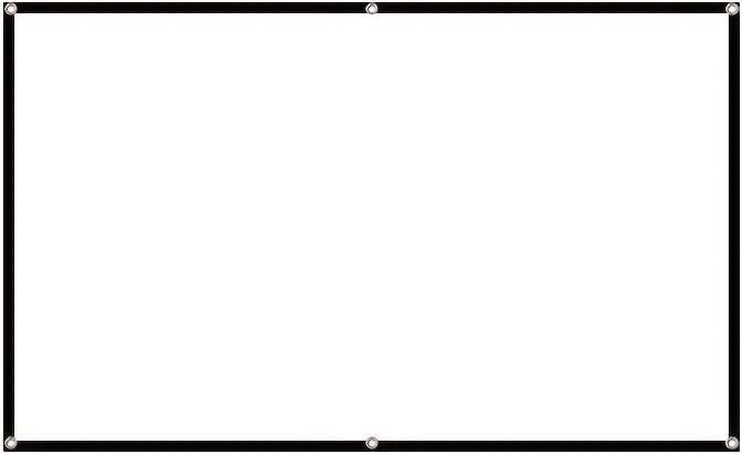 PhoneLook Leinwand 150 Zoll Outdoor Cinema Bildfläche für Beamer Filmgenuss unter freiem Himmel (150", 16:9)